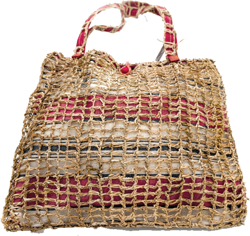 Bolsa crochê  ponto aberto